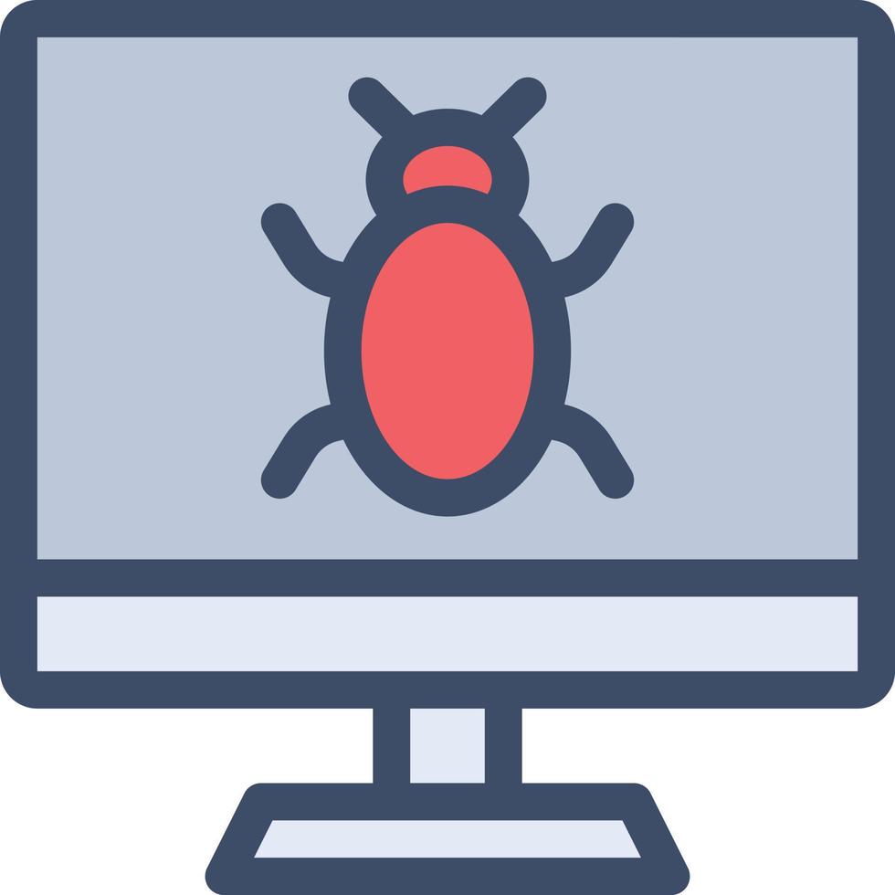 bug vector illustration on a background.Premium quality symbols.vector icons for concept and graphic design.