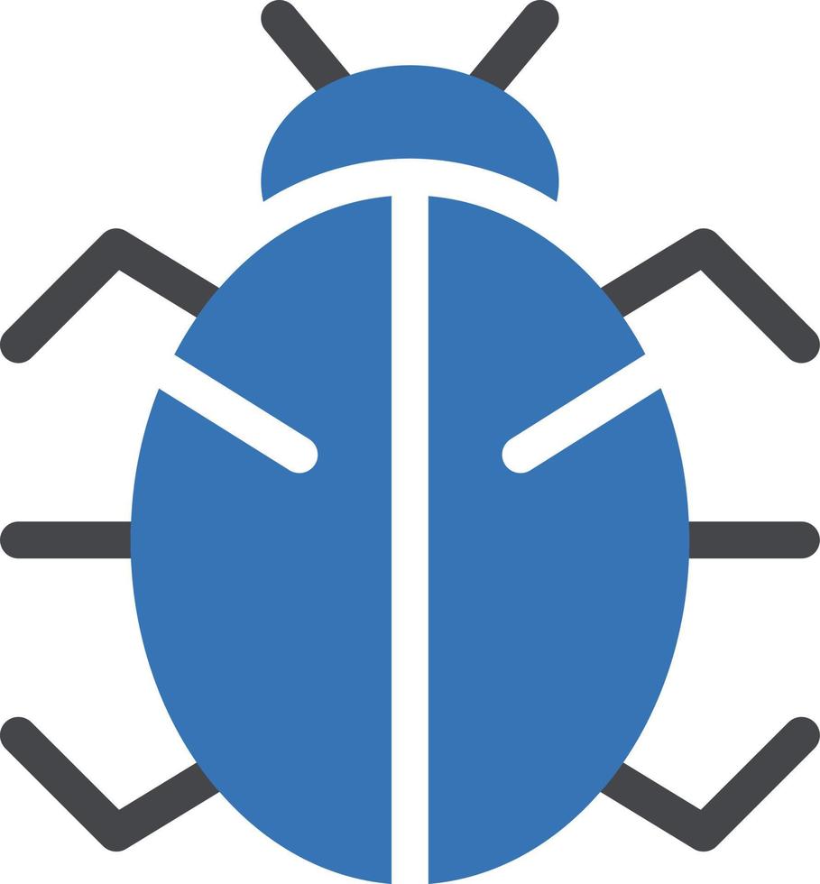 bug vector illustration on a background.Premium quality symbols.vector icons for concept and graphic design.