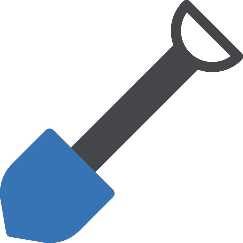 shovel vector illustration on a background.Premium quality symbols.vector icons for concept and graphic design.