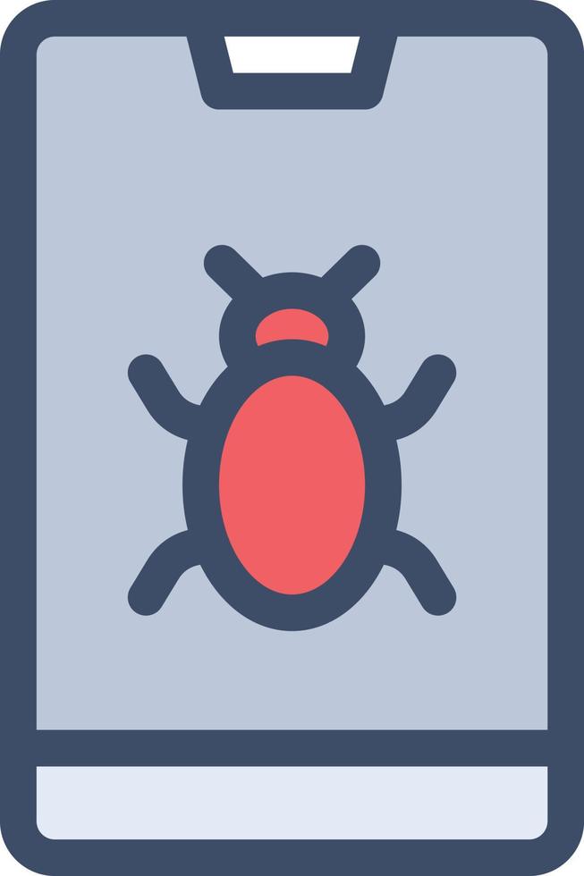 bug vector illustration on a background.Premium quality symbols.vector icons for concept and graphic design.