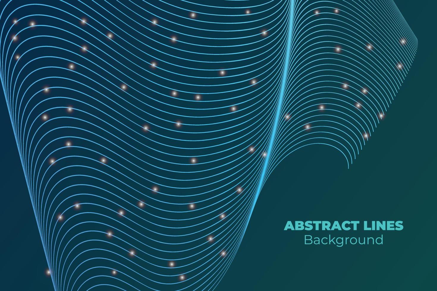 Abstract Wave Lines Background vector. modern stream background. Vector Background Illustration. Dynamic abstract line vector background