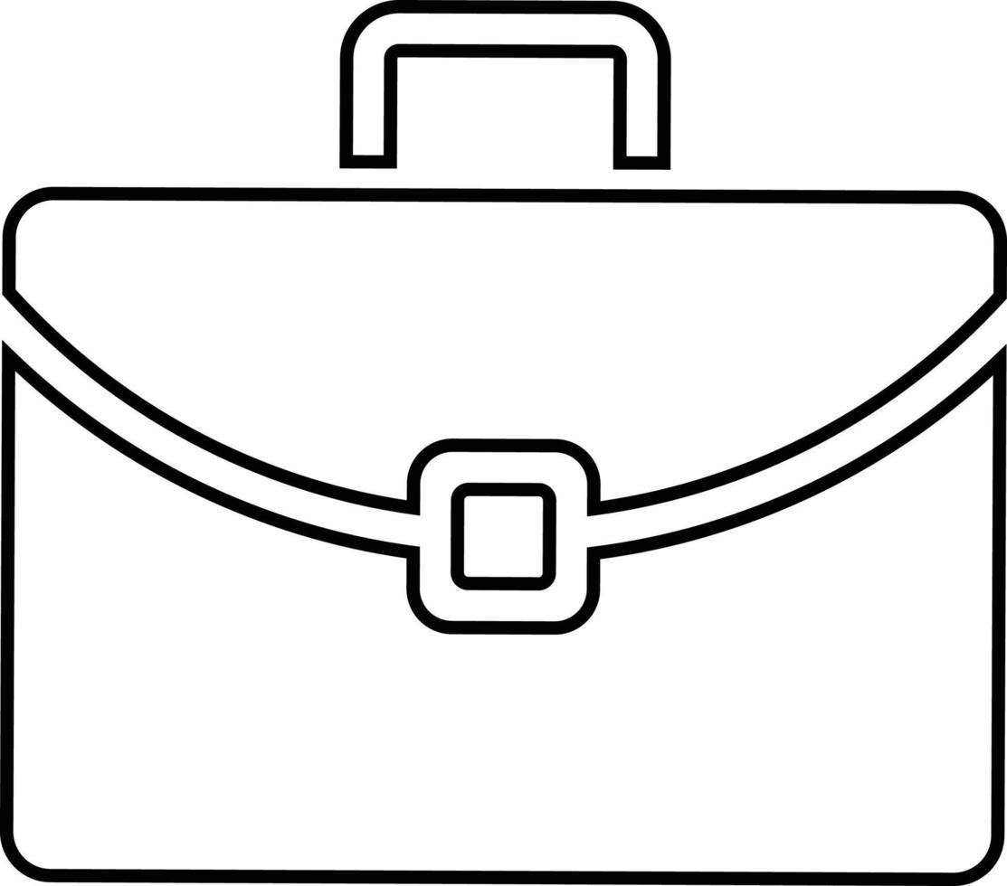 Bag, work, suitcase, briefcase icon vector
