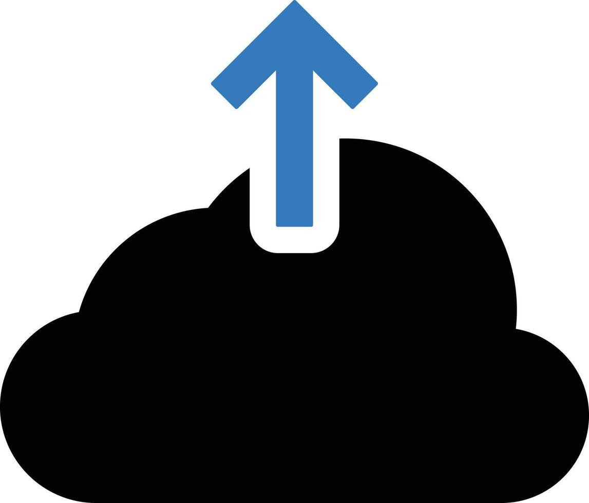 Backup, cloud, upload icon vector