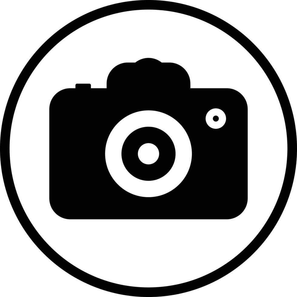 Camera, photo, photoshoot icon vector