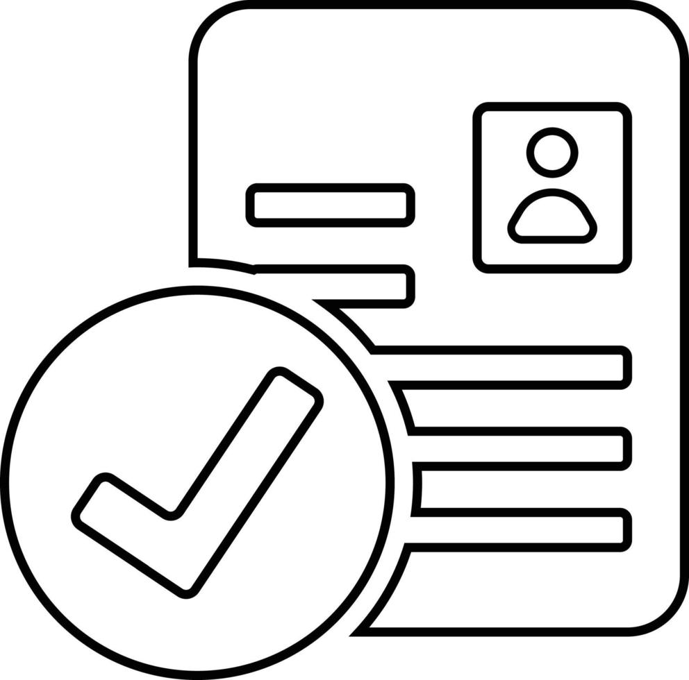 Accept, complete, good icon vector