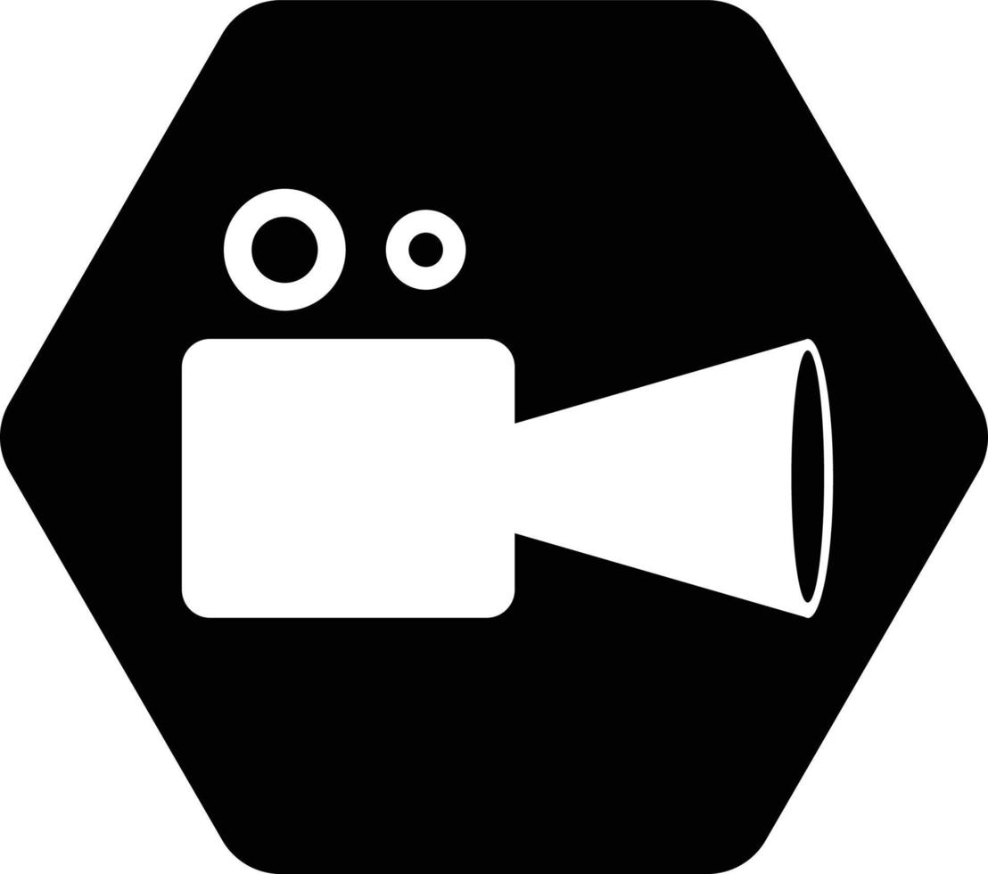 Camera, movie, video icon vector