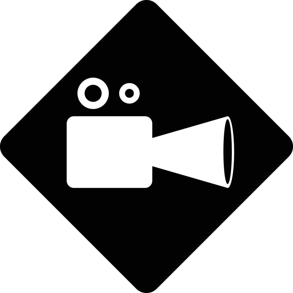 Camera, movie, video icon vector