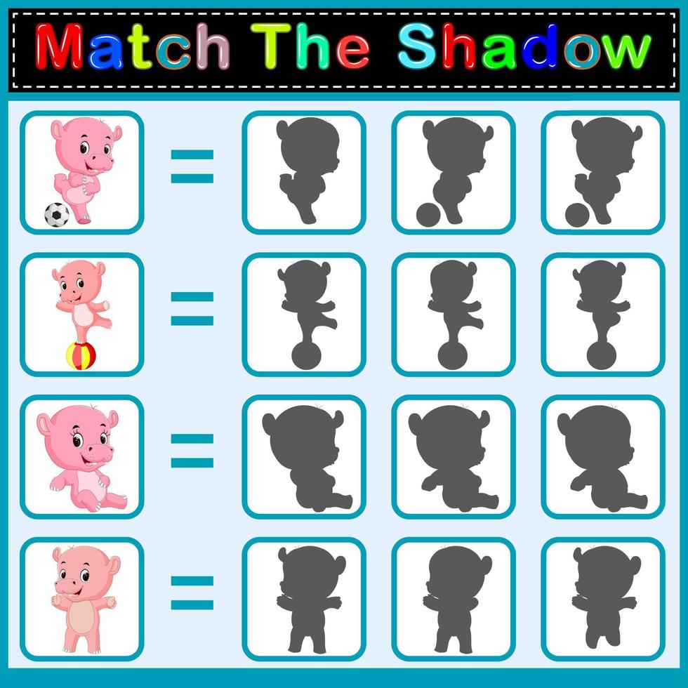 Find the correct shadow of the hippo vector