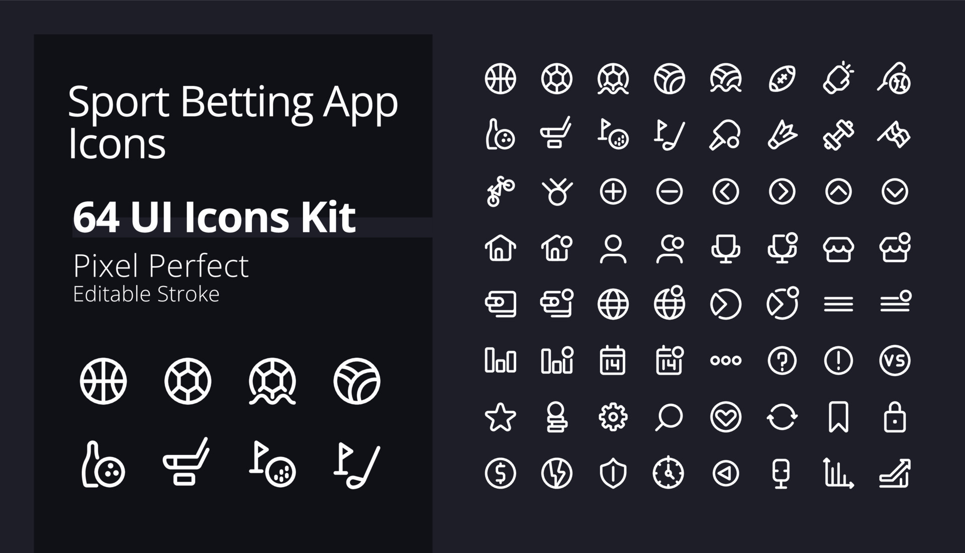 Gemaakt om te onthouden Immoraliteit typist Sport betting online pixel perfect white linear ui icons kit for dark  theme. Gambling sites. Isolated user interface symbols for night mode.  Vector line pictograms. Editable stroke 12850549 Vector Art at Vecteezy