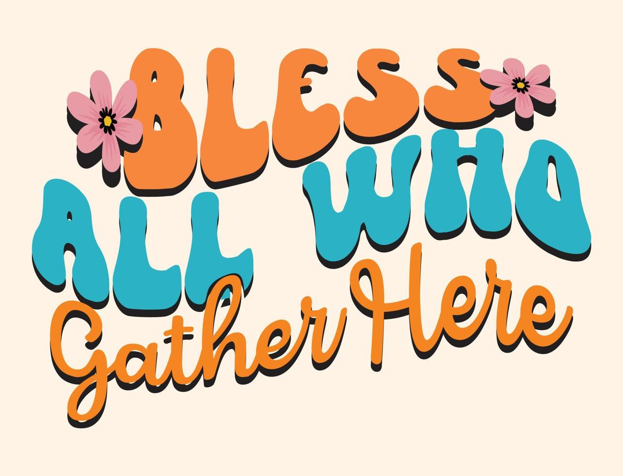 Thanksgiving t-shirt design vector