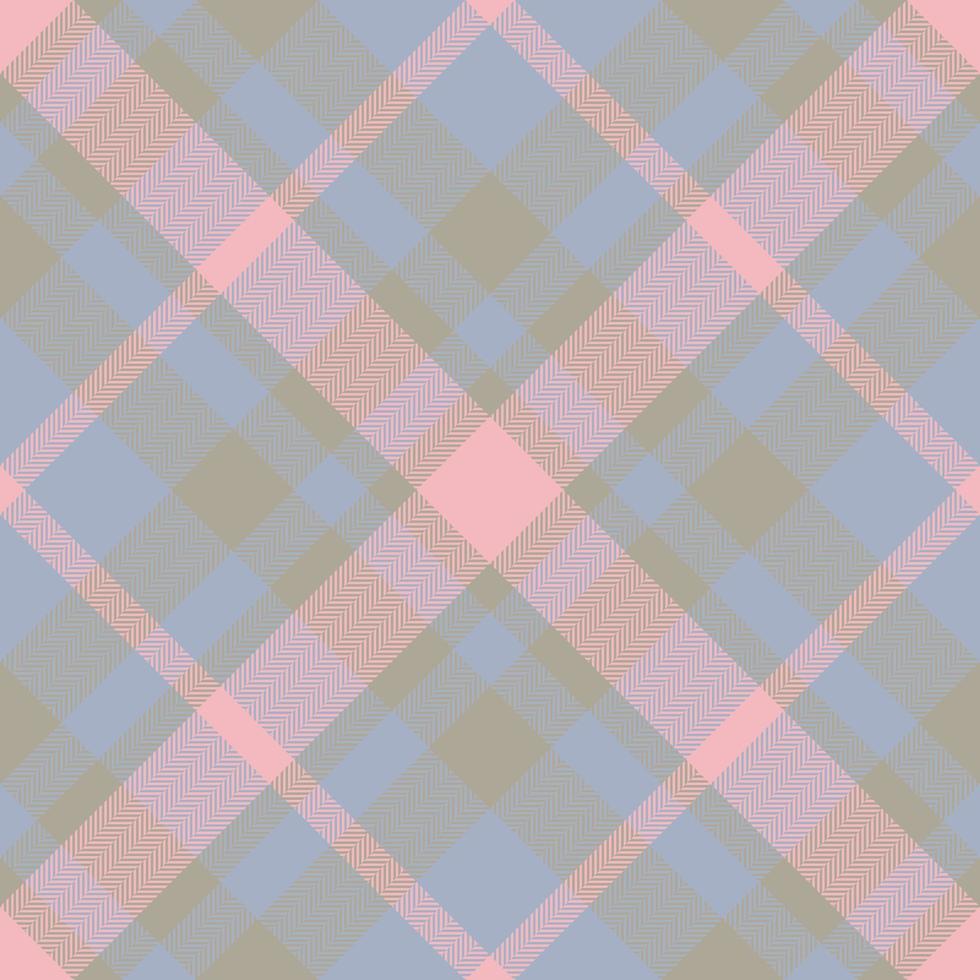 Plaid pattern vector. Check fabric texture. Seamless textile design for clothes, paper print. vector