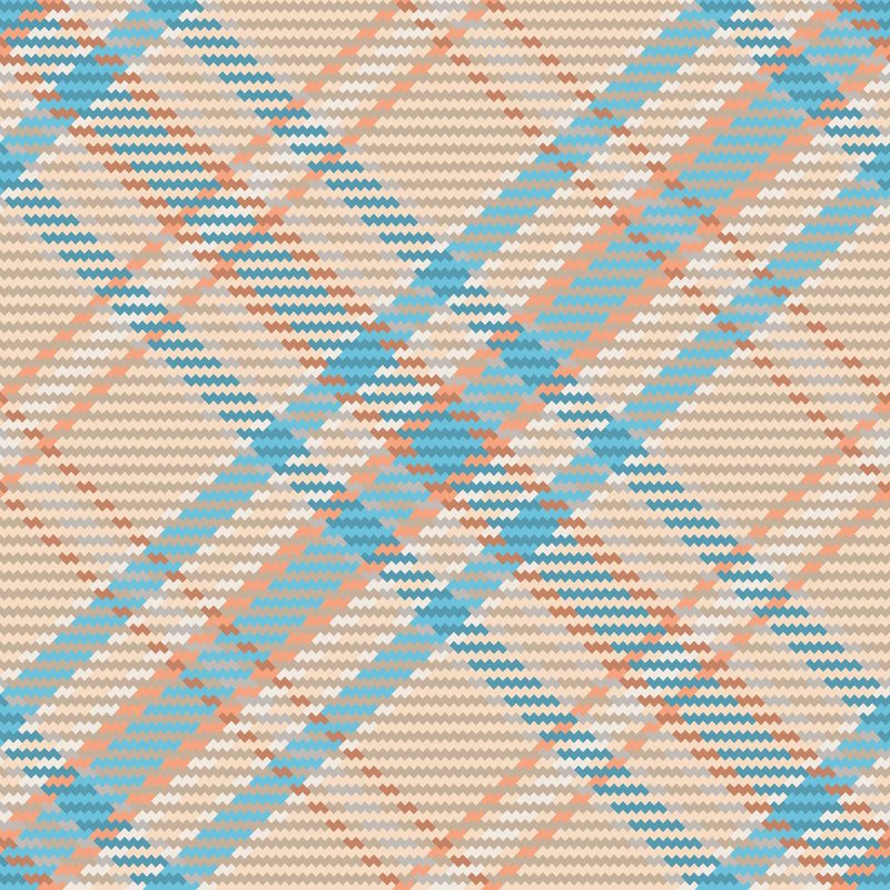 Seamless pattern of scottish tartan plaid. Repeatable background with check fabric texture. Vector backdrop striped textile print.