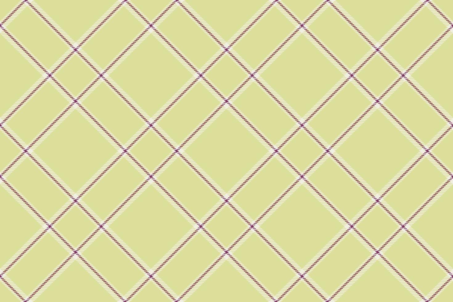 Tartan plaid background, diagonal check seamless pattern. Vector fabric texture for textile print, wrapping paper, gift card, wallpaper.