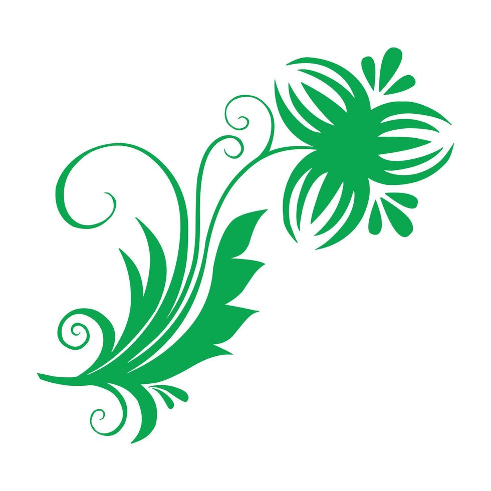abstract floral background and vector design