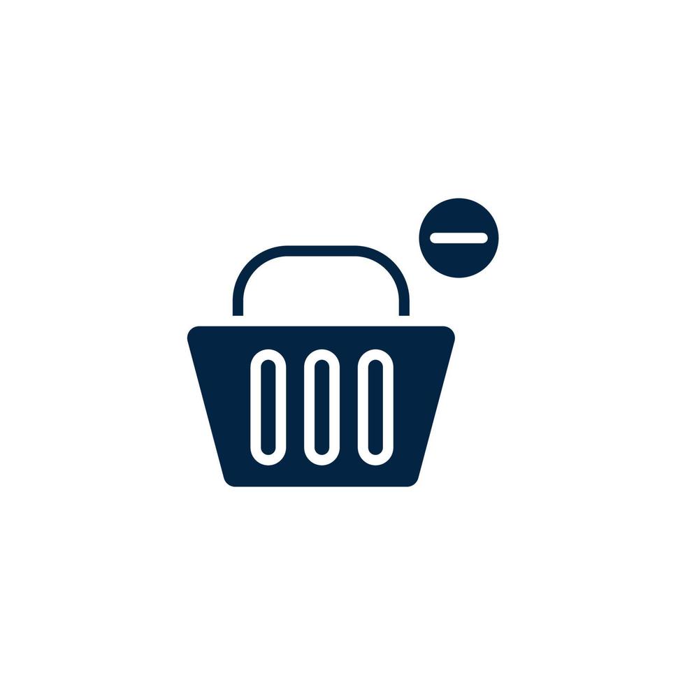 empty cart line icon. Simple element illustration. empty cart concept
