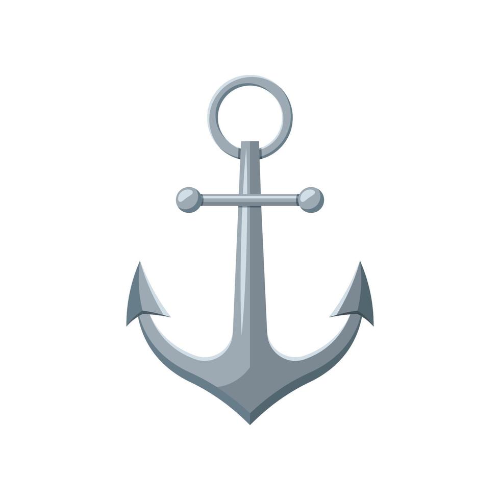 anchor vector flat design