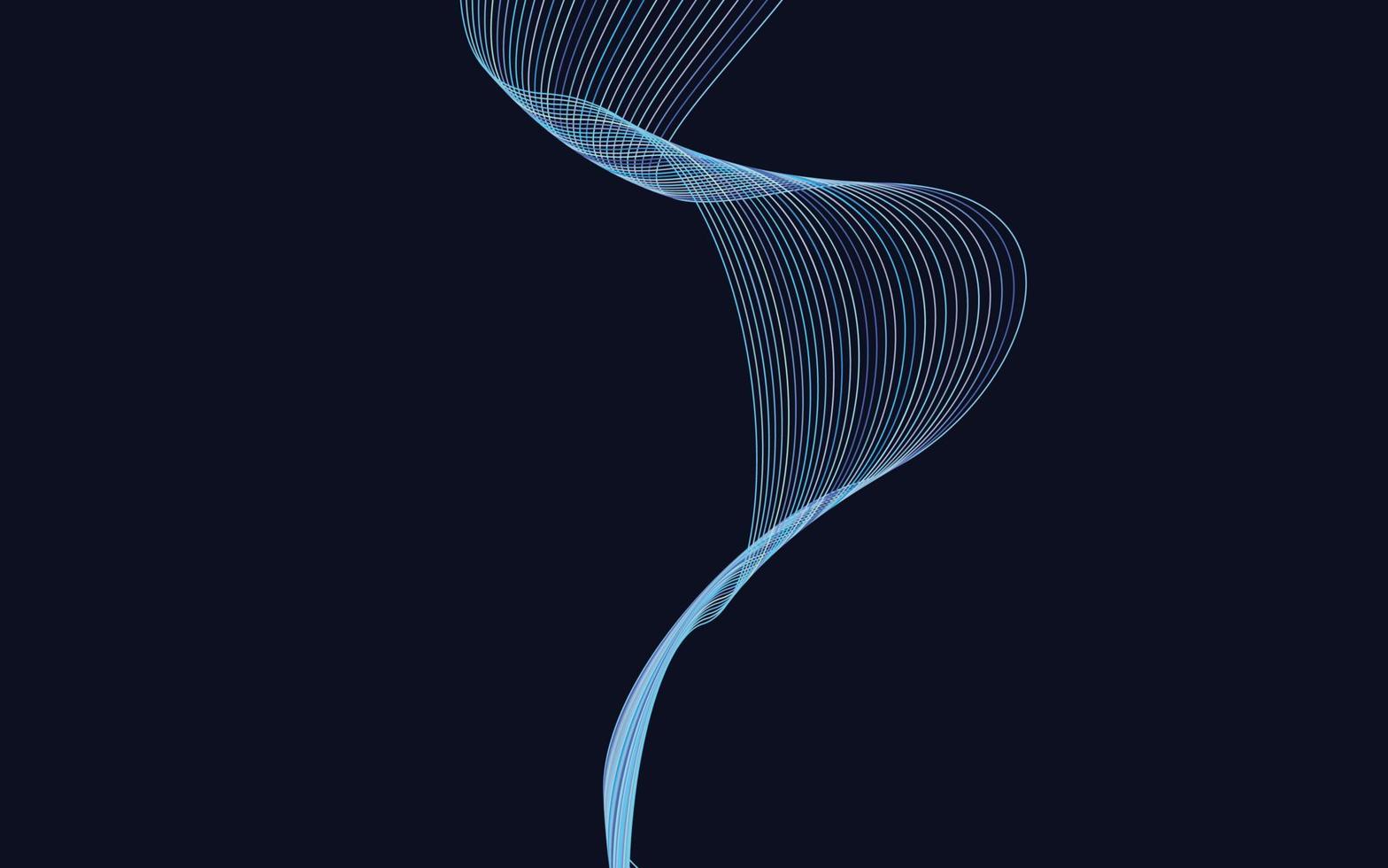 Abstract Colorful Lines wavy Lines background vector