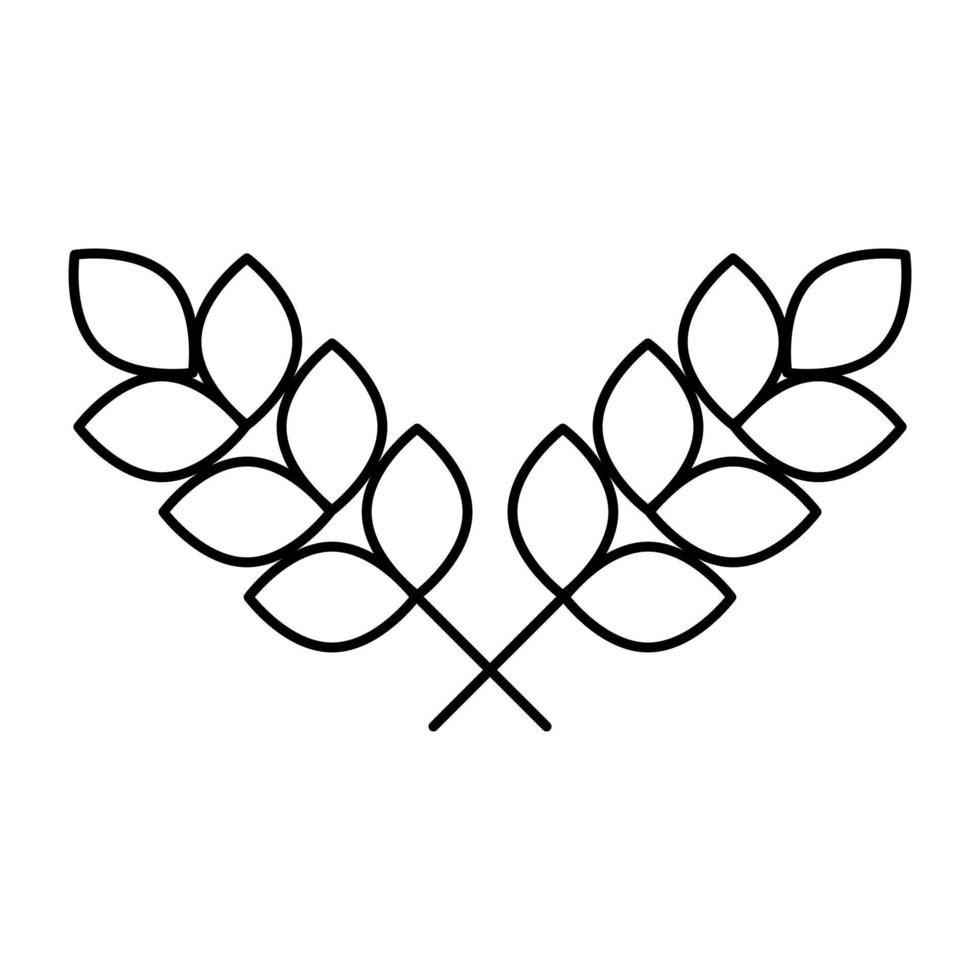 Perfect design icon of barley vector