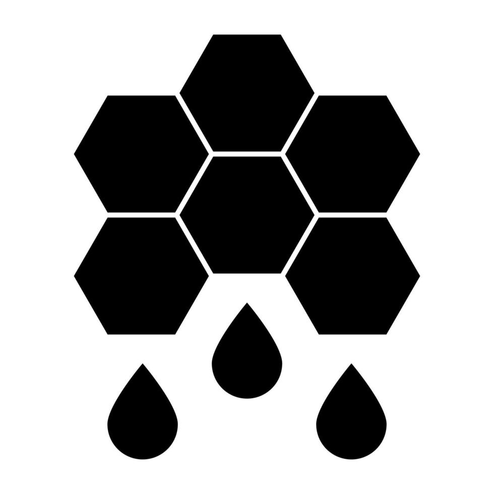 Perfect design icon of honey formula vector