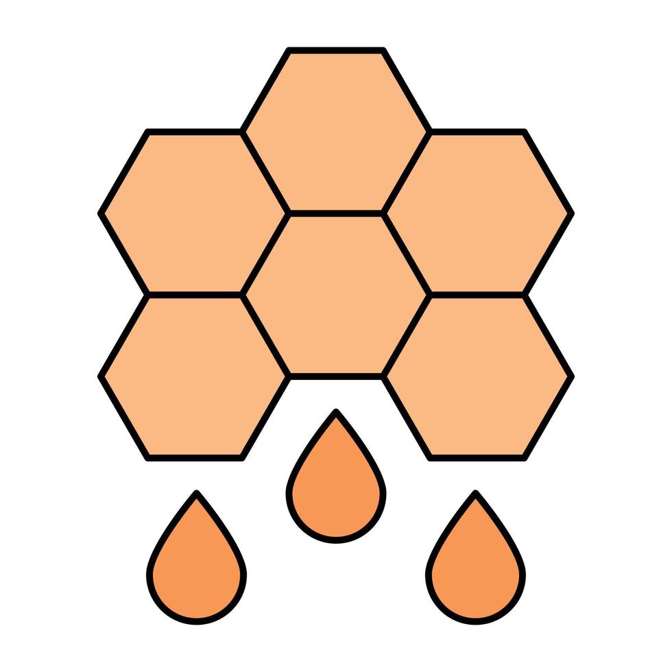 Perfect design icon of honey formula vector