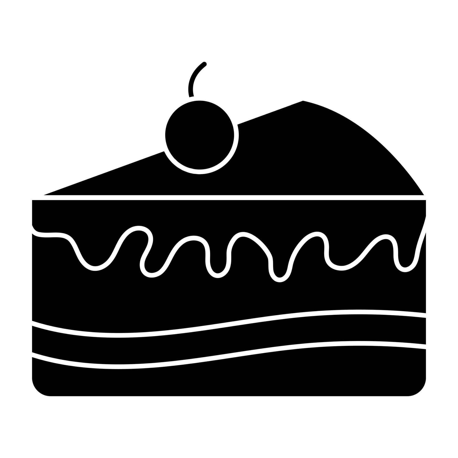 A perfect design icon of cake slice 12853901 Vector Art at Vecteezy