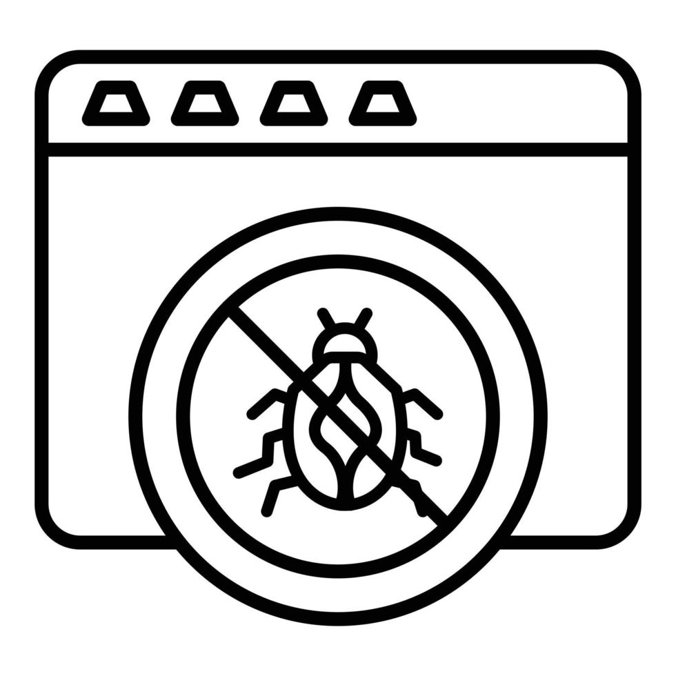 Debug Icon Style 12854184 Vector Art at Vecteezy