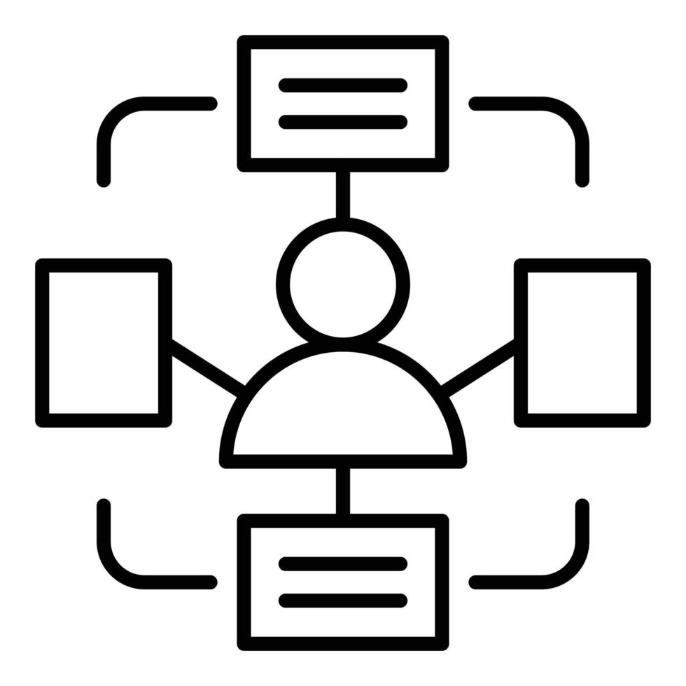 Dependencies Icon Style 12854318 Vector Art at Vecteezy