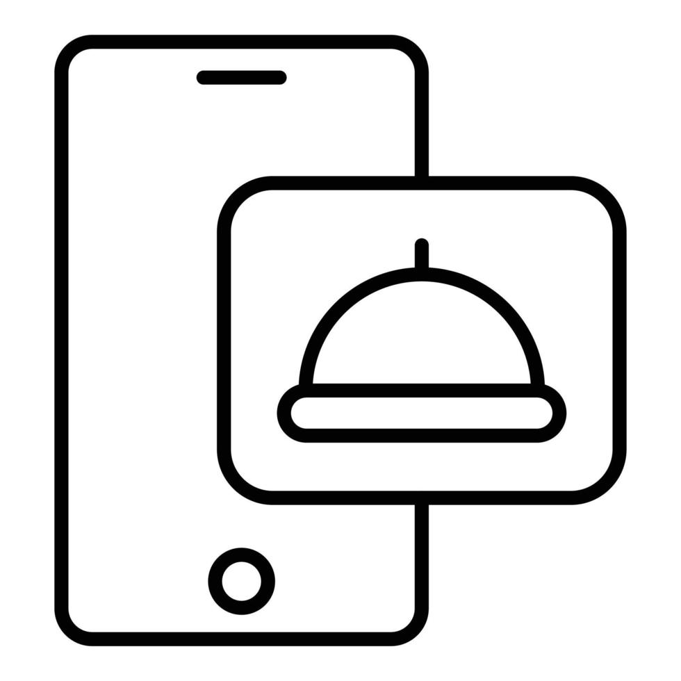 Food App Icon Style vector