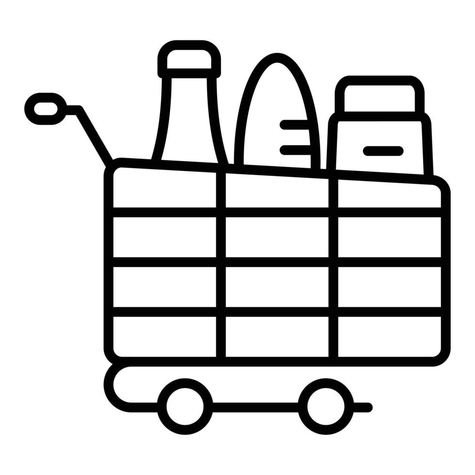 Grocery Icon Style vector
