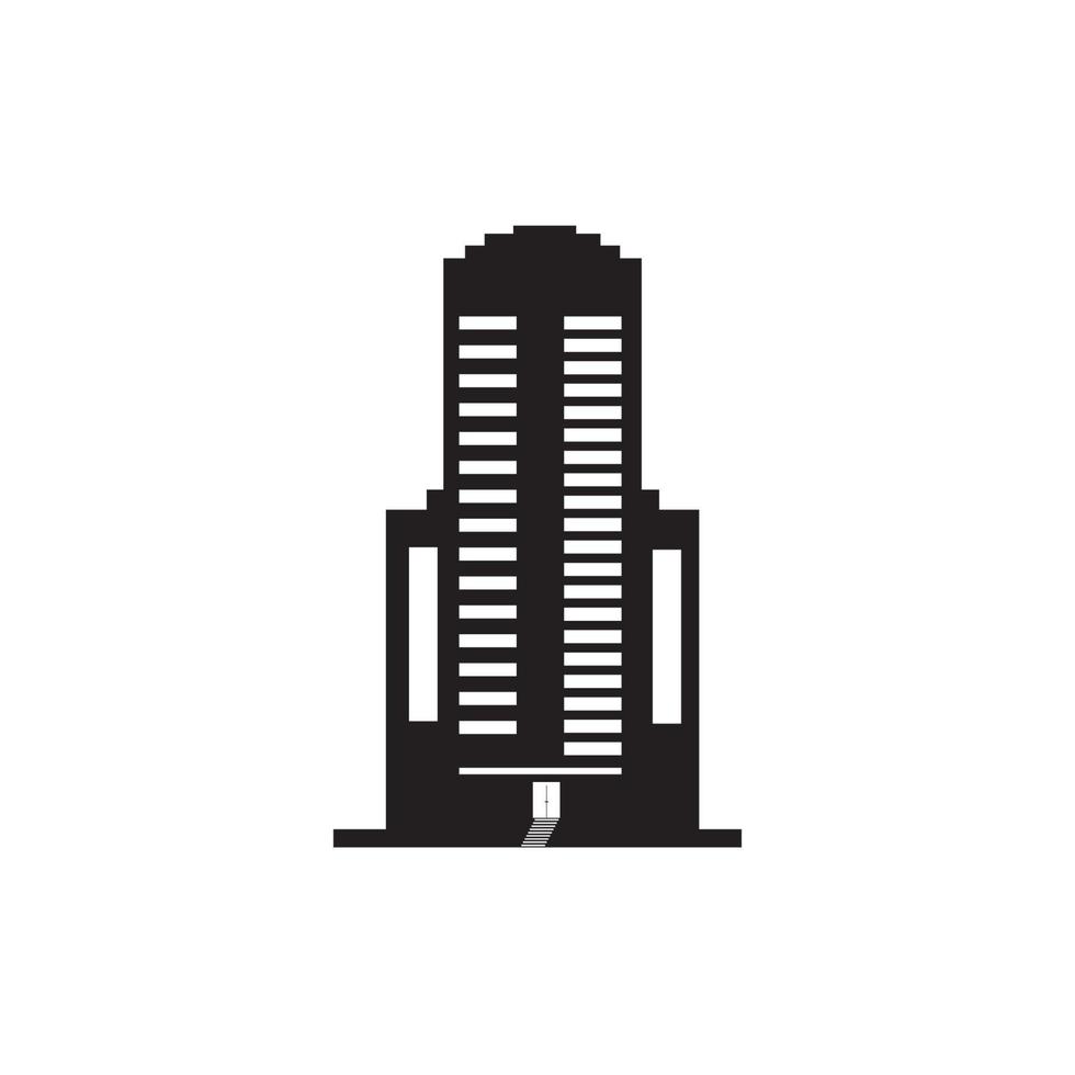 Building icon logo, vector design