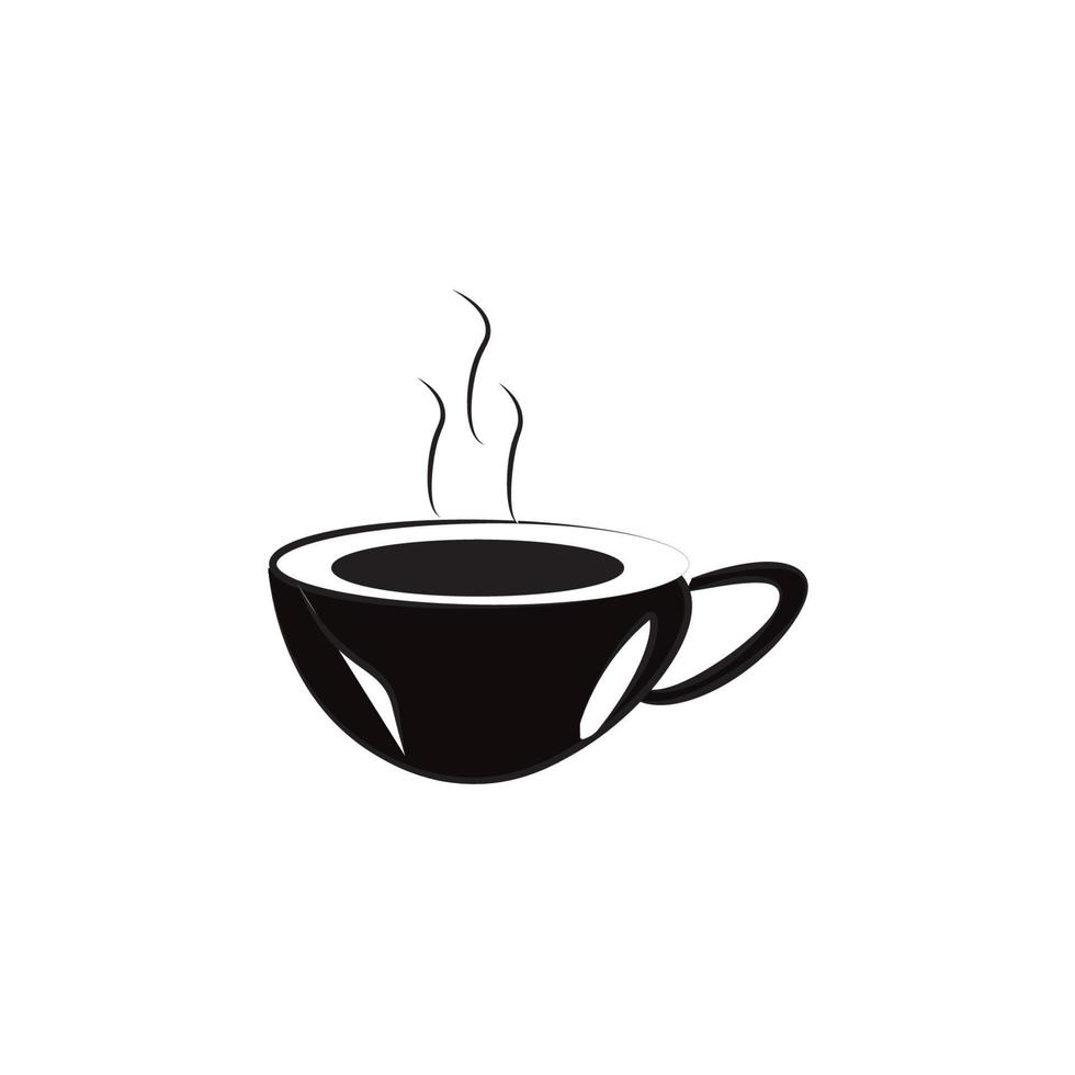 Cup icon logo vector