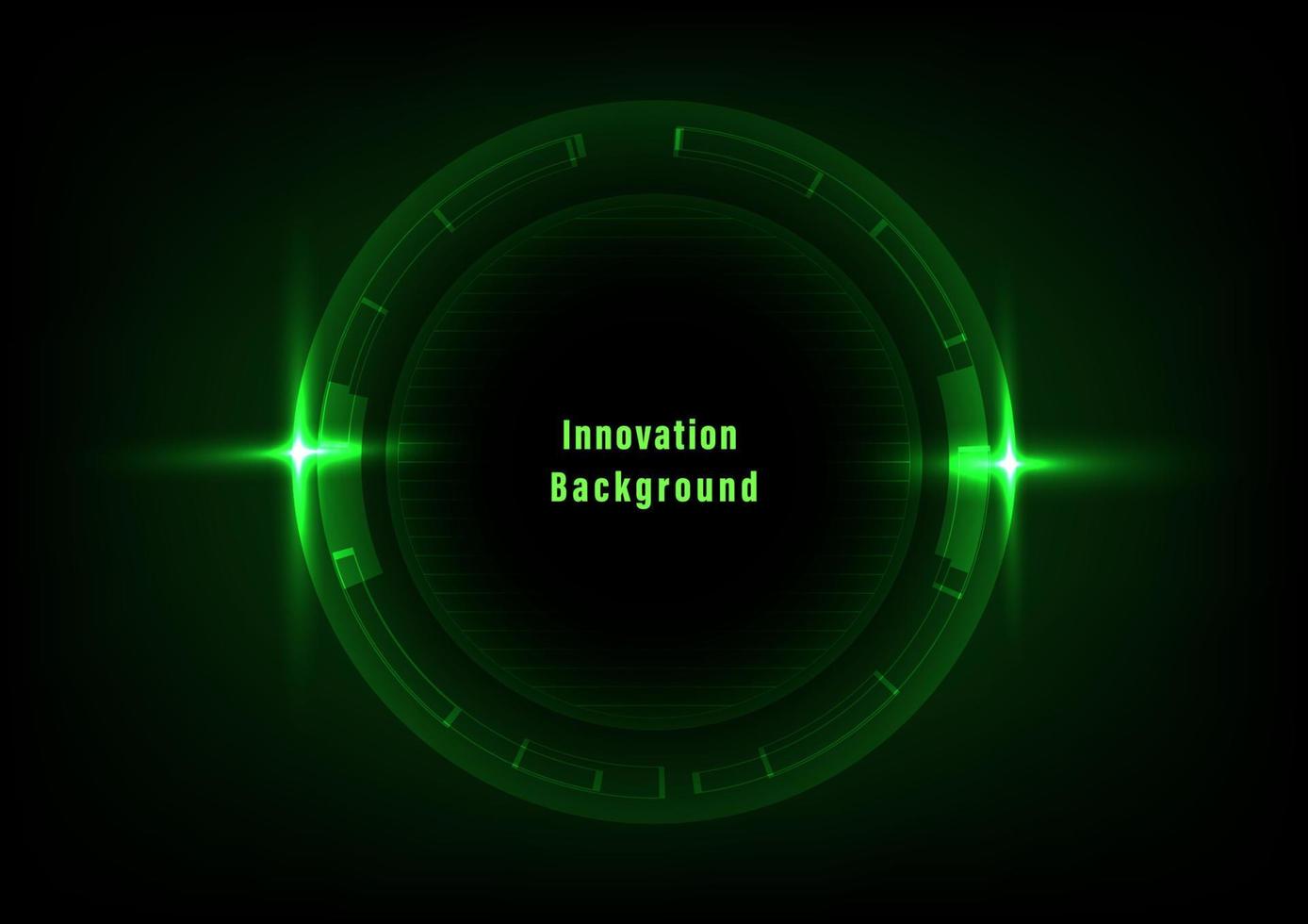 Green technology computer circuit design innovation concept vector background.