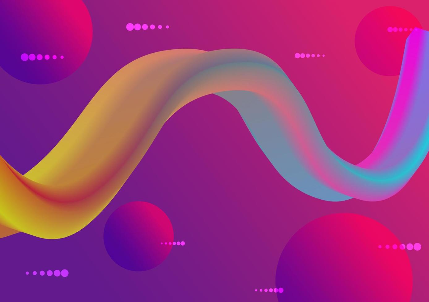 Abstract background with Liquid purple, red, magenta gradient color wave.Fluid Vector Illustration EPS10. Business Presentation.