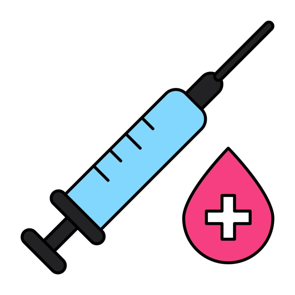 Premium download icon of injection vector