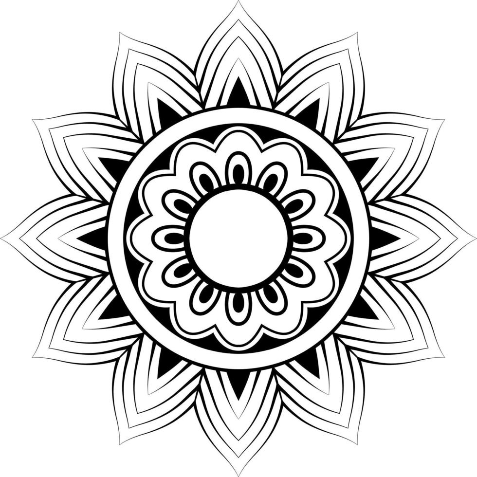 Creative Mandala Design vector