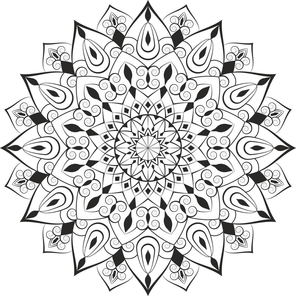 Creative Mandala Design vector