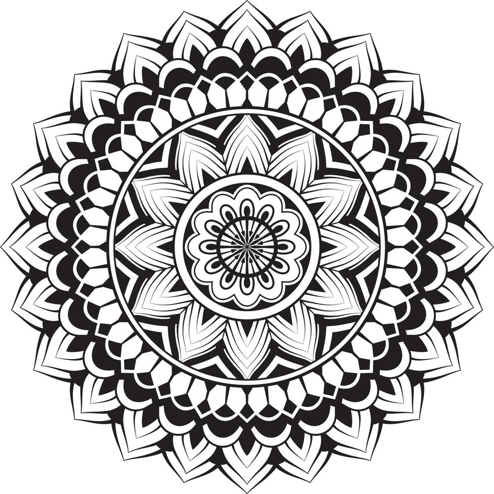 Creative Mandala Design vector