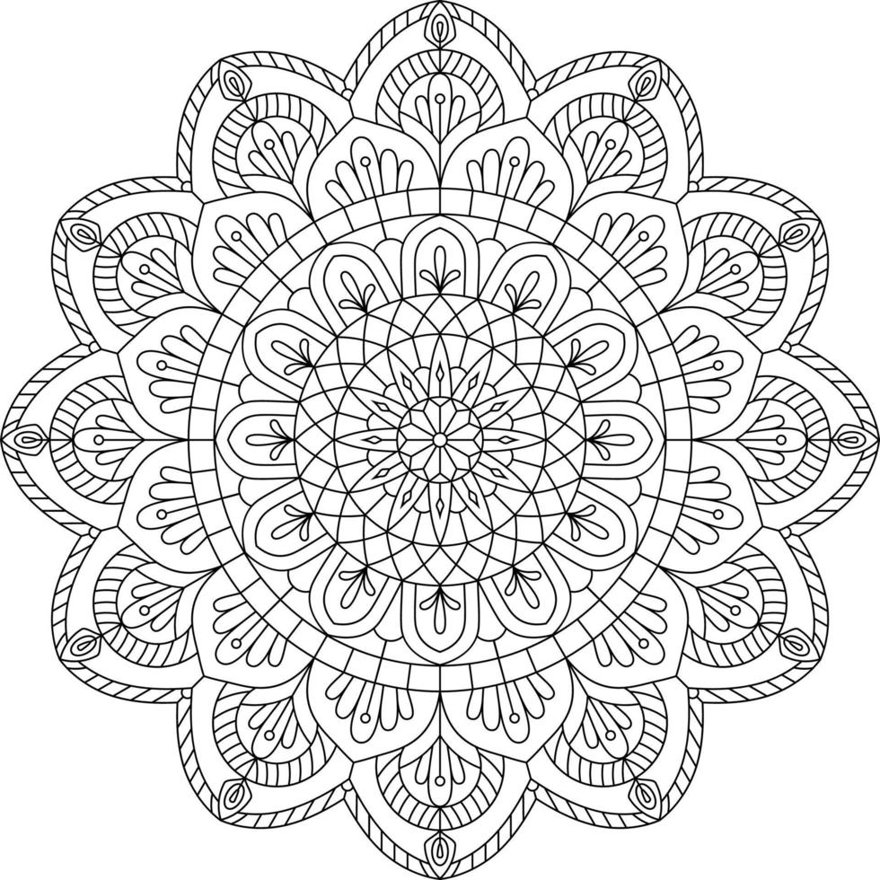 Creative Mandala Design vector