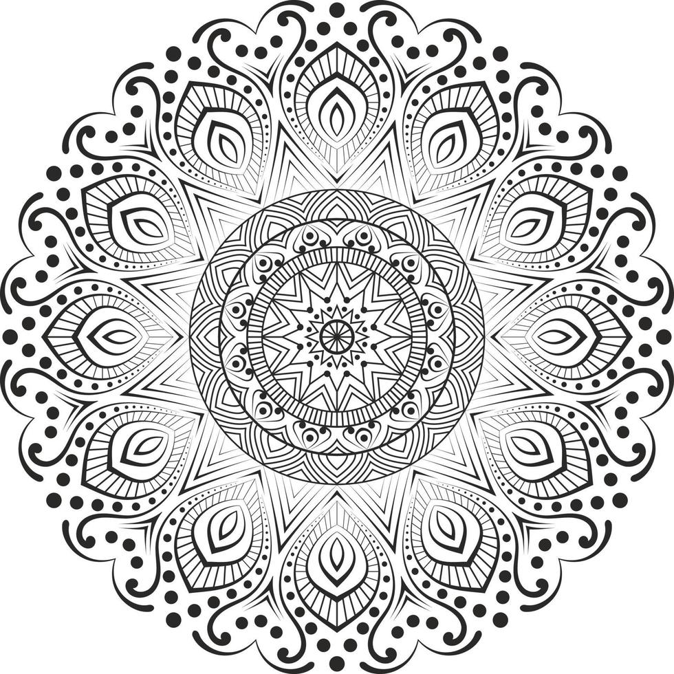 Creative Mandala Design vector