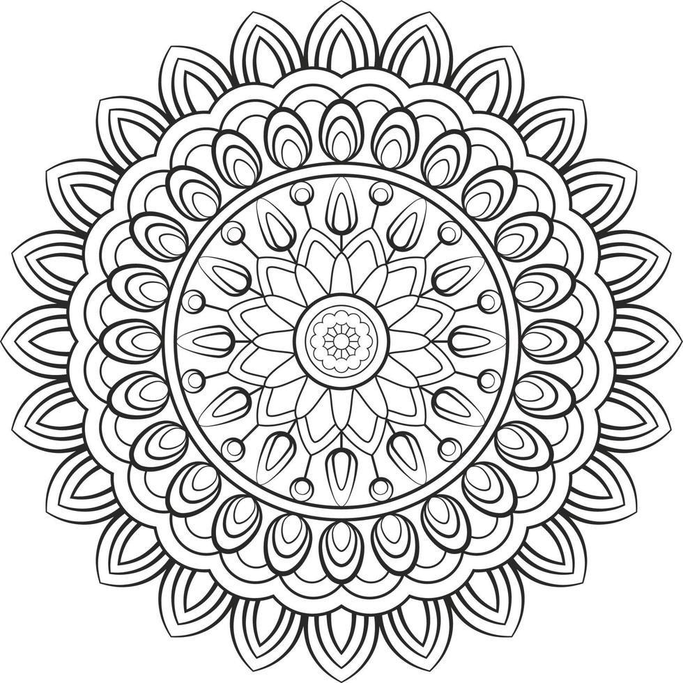Creative Mandala Design vector