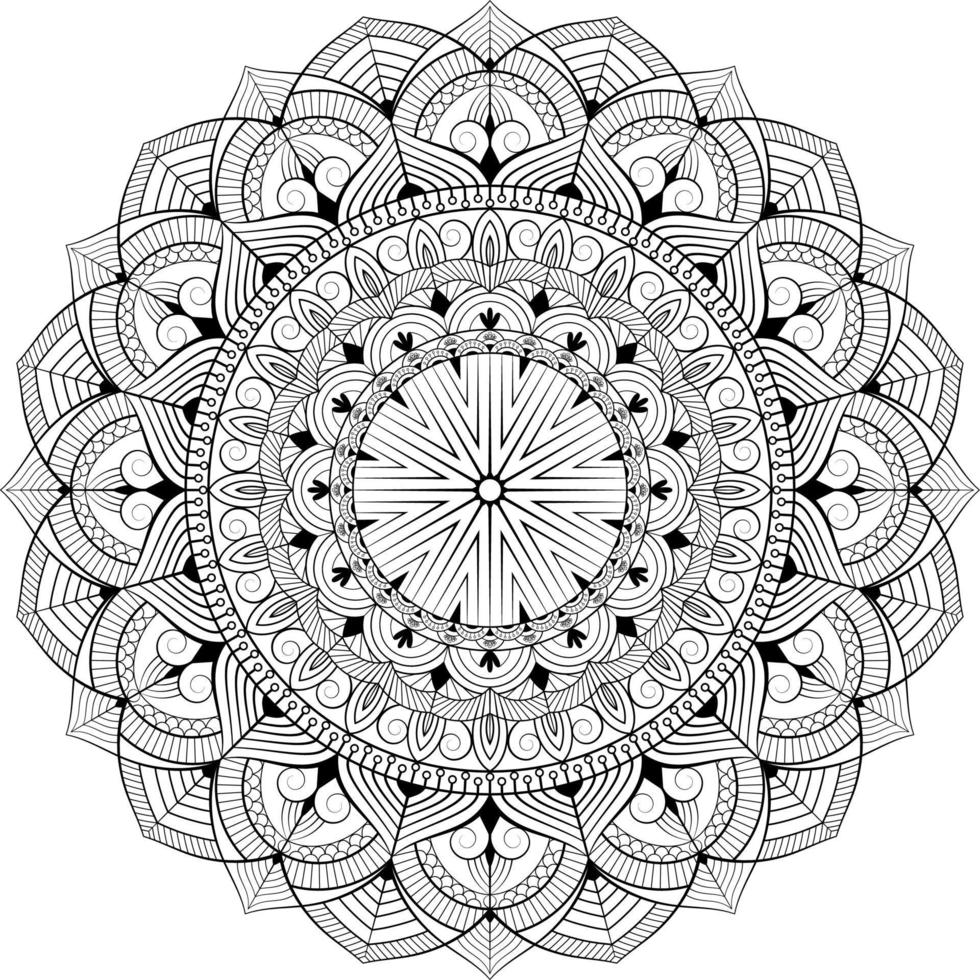 Creative Mandala Design vector