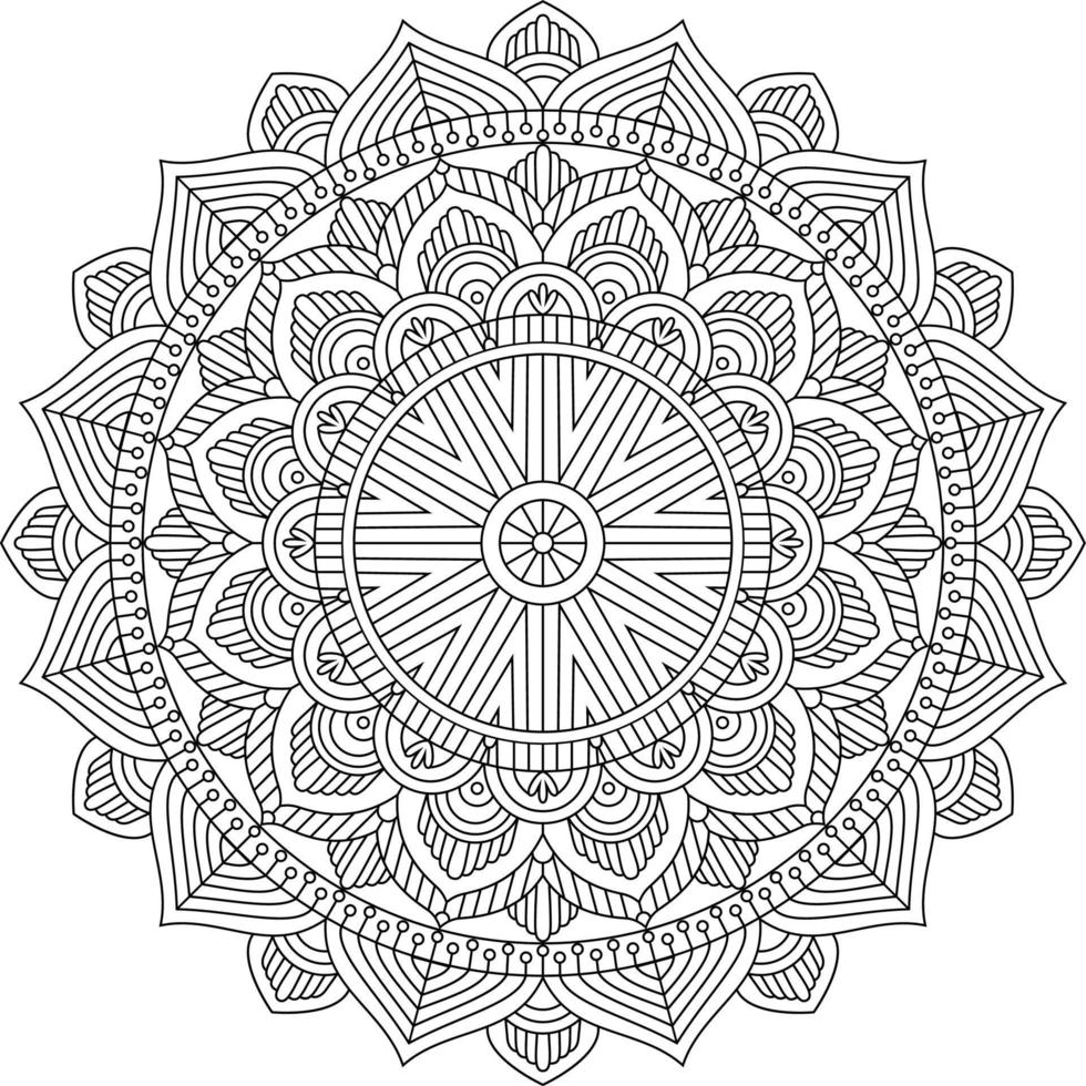 Creative Mandala Design vector