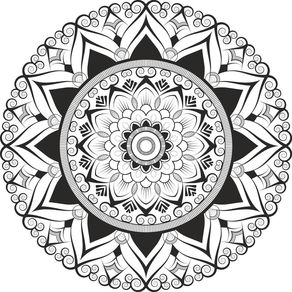 Creative Mandala Design vector