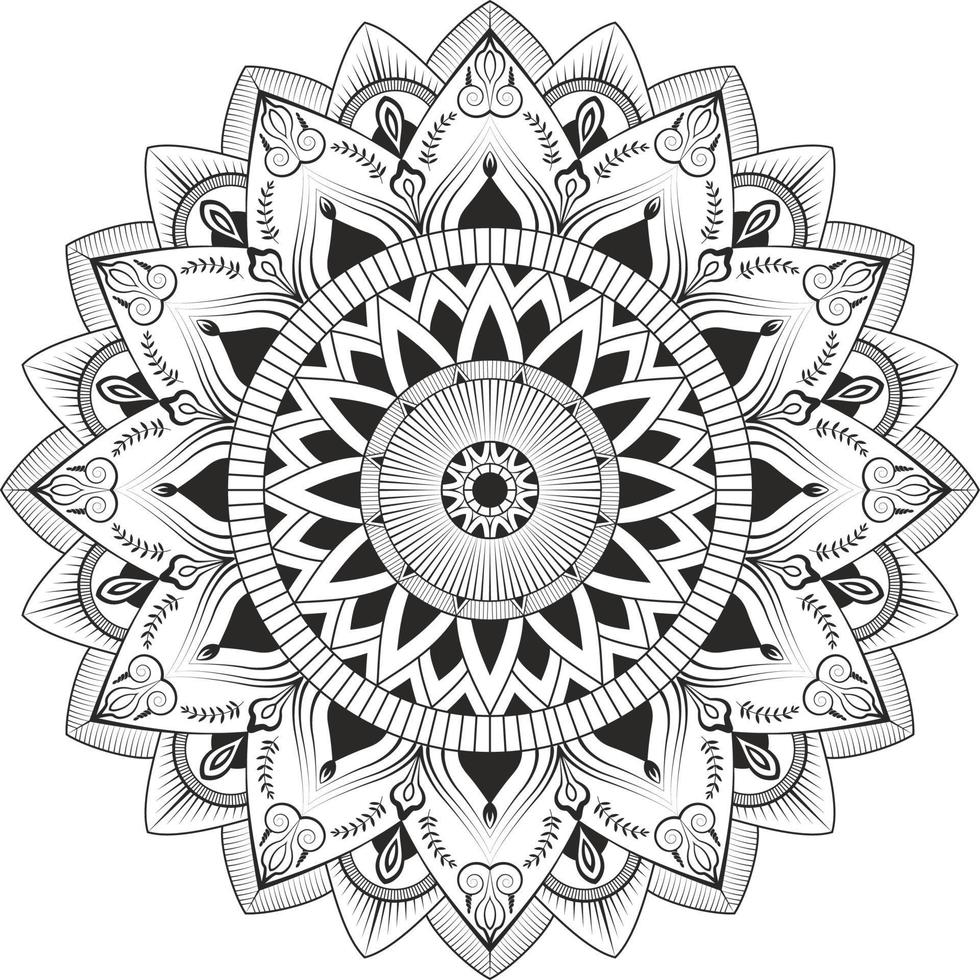 Creative Mandala Design vector