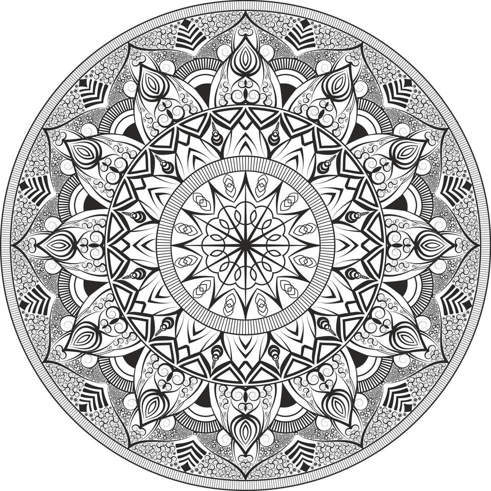 Creative Mandala Design vector