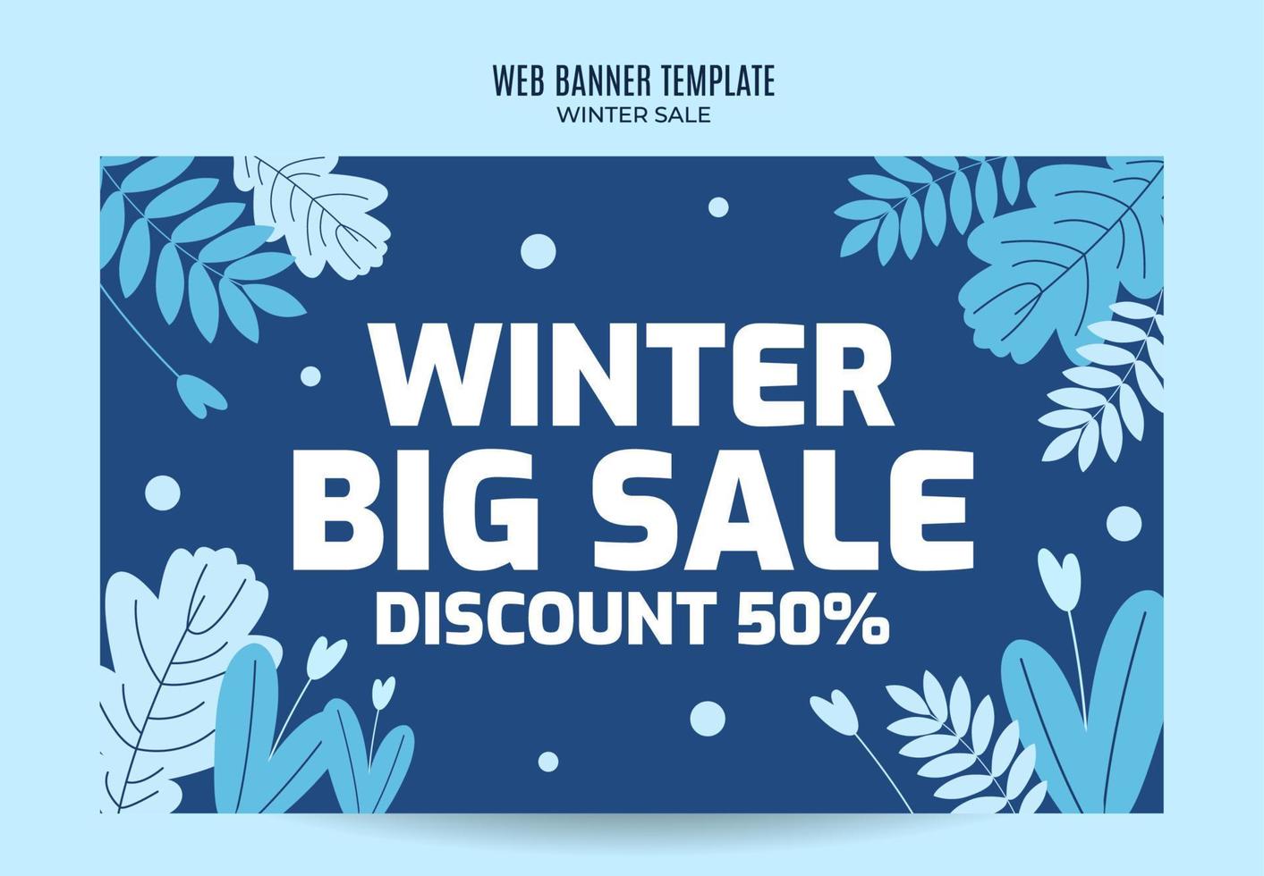 holiday winter design for advertising, banners, leaflets and flyers vector
