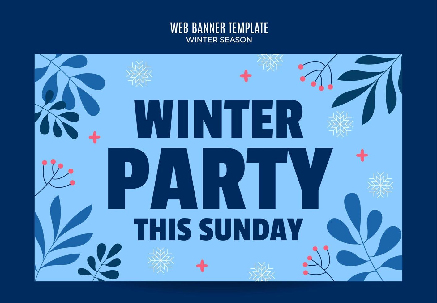 holiday winter design for advertising, banners, leaflets and flyers vector