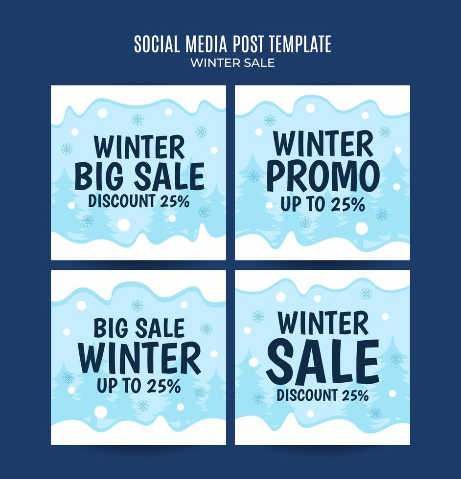 holiday winter design for advertising, banners, leaflets and flyers vector