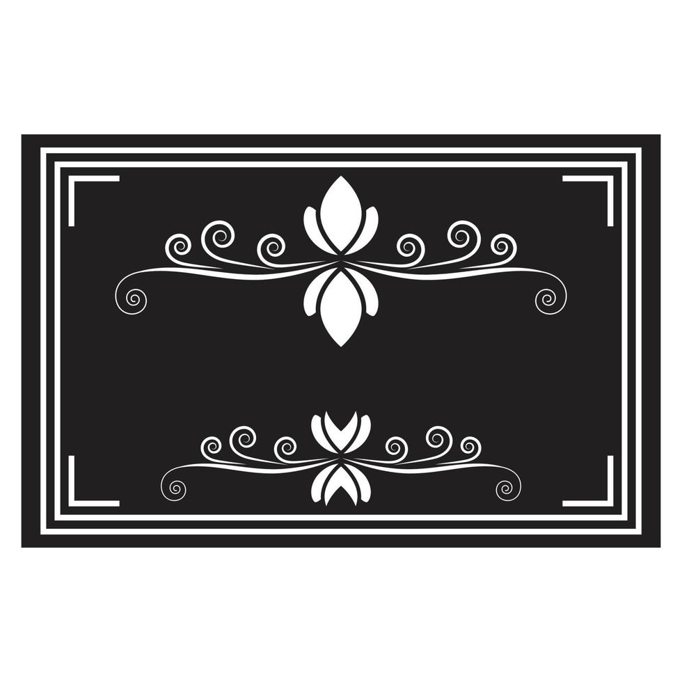 Flourishes Victorian Ornaments logo vector design