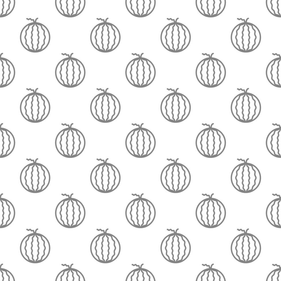 Watermelon seamless pattern background . vector